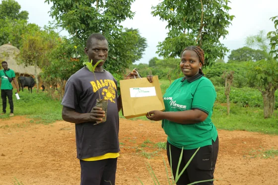 Community supplies handover